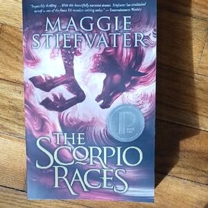 Maggie Stiefvater "The Scorpio Races" Paperback - Purple Cover